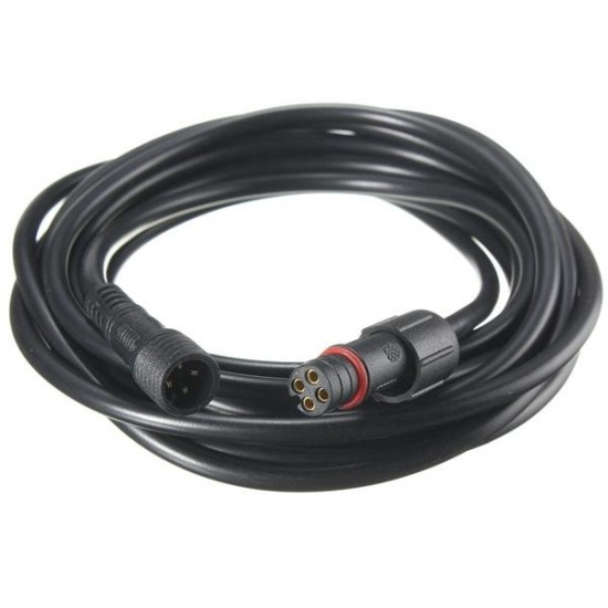4 Pin Waterproof Male Female Extension Cable Connector For LED RGB Strip Light 4 Pin Waterproof Male Female Extension Cable Connector For LED RGB Strip Light