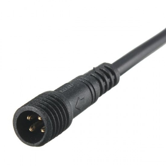 4 Pin Waterproof Male Female Extension Cable Connector For LED RGB Strip Light 4 Pin Waterproof Male Female Extension Cable Connector For LED RGB Strip Light