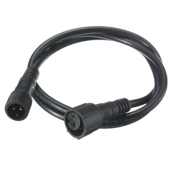 40cm/60cm/1m/2m/3m 2pin LED Waterproof Extension Cable Connector Power Cord 40cm/60cm/1m/2m/3m 2pin LED Waterproof Extension Cable Connector Power Cord