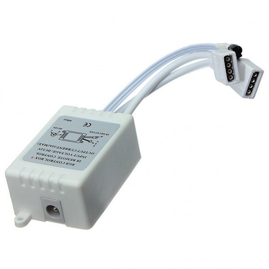 44 Key IR Remote Controller For 2 STRIPS OF RGB LED Strip DC 12V 44 Key IR Remote Controller For 2 STRIPS OF RGB LED Strip DC 12V