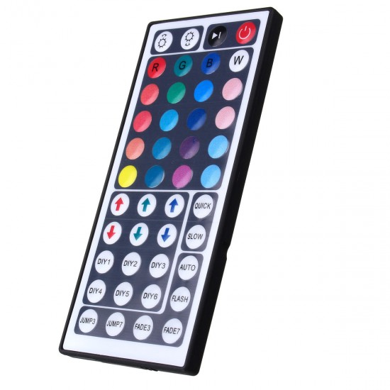 44 Key USB Remote Controller for 5V 5050 RGB LED Strip Light TV PC Back