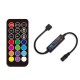 5-24V RGB Constant Current LED Strip Controller + 21Keys RF Mini Remote Control for Indoor Light