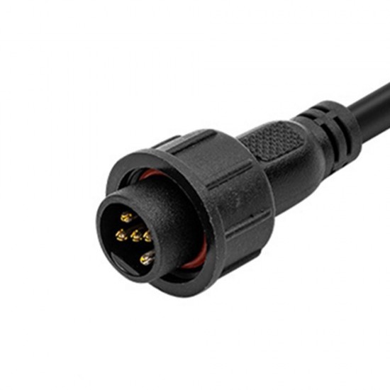 5 Pin 3A 22AWG Big Size Female And Male Waterproof IP67 PVC Cable Wire Connector 5 Pin 3A 22AWG Big Size Female And Male Waterproof IP67 PVC Cable Wire Connector