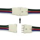 5 Pin Male Female Connector Cable Wire For RGBW SMD5050 LED Flexible Strip Light 5 Pin Male Female Connector Cable Wire For RGBW SMD5050 LED Flexible Strip Light