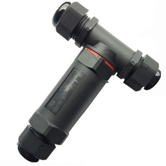 5 Pin T Shape IP68 Waterproof Electrical Connector Outdoor Cable Wire Quick Screw Connection 5 Pin T Shape IP68 Waterproof Electrical Connector Outdoor Cable Wire Quick Screw Connection