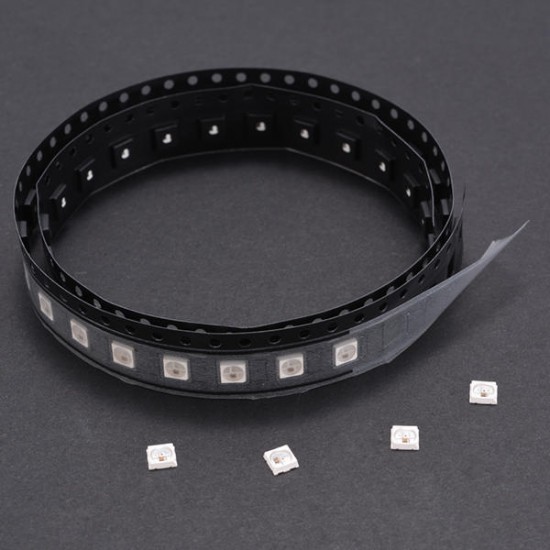 50 PCS Mini SK6812 SMD 3535 Digital RGB LED Light Bead Full Color Pixels Individually Addressable 5V 50 PCS Mini SK6812 SMD 3535 Digital RGB LED Light Bead Full Color Pixels Individually Addressable 5V