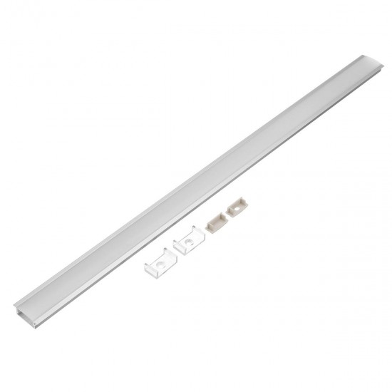 50CM U/YW/V Shape Aluminum Channel Holder For Bar Under Cabinet LED Rigid Strip Light Lamp