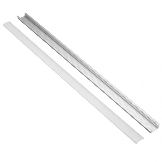 50CM U/YW/V Shape Aluminum Channel Holder For Bar Under Cabinet LED Rigid Strip Light Lamp