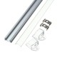 50CM XH-062 U-Style Aluminum Channel Holder For LED Strip Light Bar Under Cabinet Lamp Lighting 50CM XH-062 U-Style Aluminum Channel Holder For LED Strip Light Bar Under Cabinet Lamp Lighting