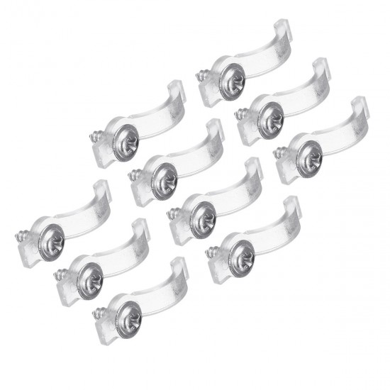 50PCS 8MM Width Mounting Brackets Fixing Screw Clip for 3528 LED Strip Light 50PCS 8MM Width Mounting Brackets Fixing Screw Clip for 3528 LED Strip Light