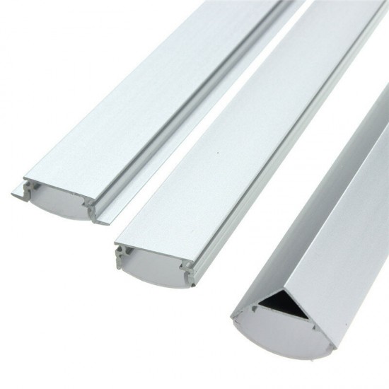 50cm U/YW/V-Style Aluminum Extrusions Channel Holder For LED Strip Bar Under Cabinet Light 50cm U/YW/V-Style Aluminum Extrusions Channel Holder For LED Strip Bar Under Cabinet Light