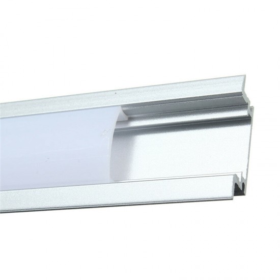 50cm U/YW/V-Style Aluminum Extrusions Channel Holder For LED Strip Bar Under Cabinet Light