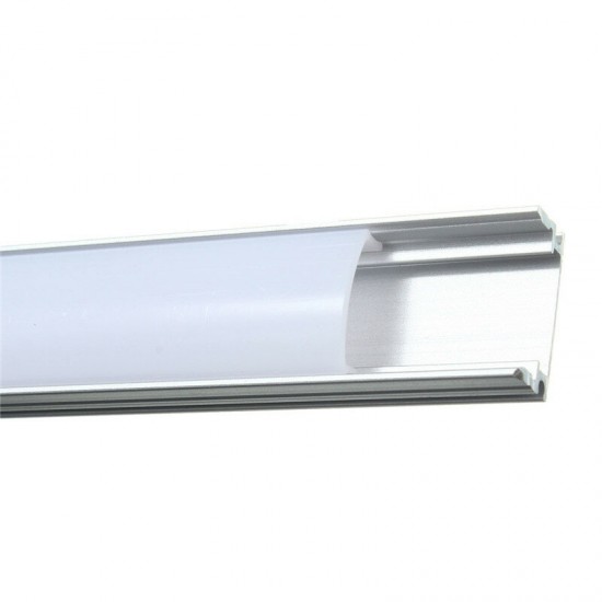 50cm U/YW/V-Style Aluminum Extrusions Channel Holder For LED Strip Bar Under Cabinet Light