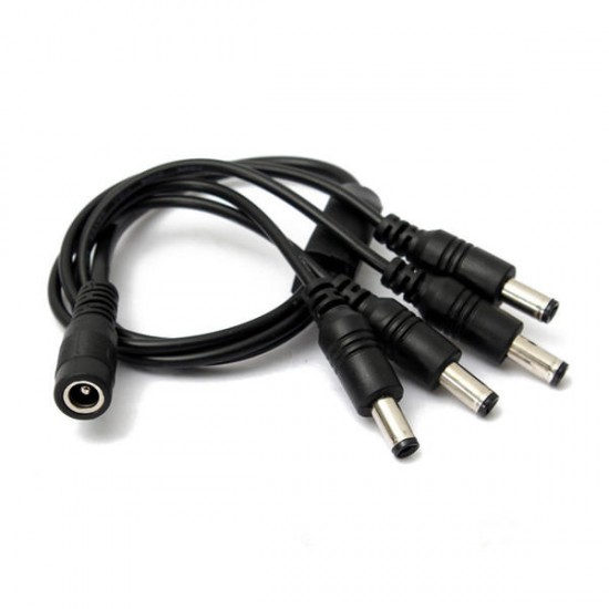 5.5 x 2.1mm Female To Male Plug DC Splitter Connector For LED Lighting 5.5 x 2.1mm Female To Male Plug DC Splitter Connector For LED Lighting