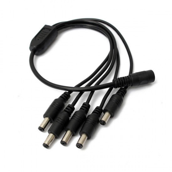 5.5 x 2.1mm Female To Male Plug DC Splitter Connector For LED Lighting 5.5 x 2.1mm Female To Male Plug DC Splitter Connector For LED Lighting