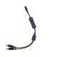 5.5*2.1mm One Female to Two Male Way Splitter Connector with Switch for CCTV Camera LED Strip Light DC12V 5.5*2.1mm One Female to Two Male Way Splitter Connector with Switch for CCTV Camera LED Strip Light DC12V