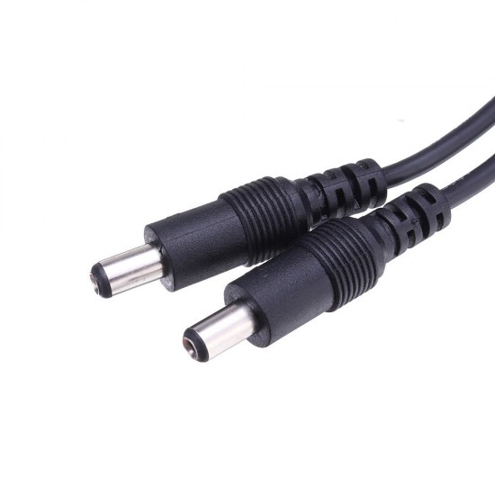 5.5*2.1mm One Female to Two Male Way Splitter Connector with Switch for CCTV Camera LED Strip Light DC12V 5.5*2.1mm One Female to Two Male Way Splitter Connector with Switch for CCTV Camera LED Strip Light DC12V
