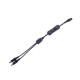 5.5*2.1mm One Female to Two Male Way Splitter Connector with Switch for CCTV Camera LED Strip Light DC12V 5.5*2.1mm One Female to Two Male Way Splitter Connector with Switch for CCTV Camera LED Strip Light DC12V