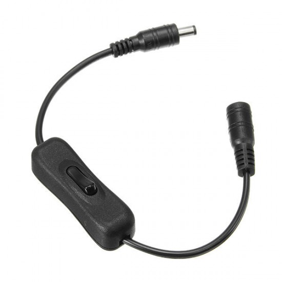 5.5x2.1mm DC Connector Switch Power Plug Cord For LED Strip 5.5x2.1mm DC Connector Switch Power Plug Cord For LED Strip