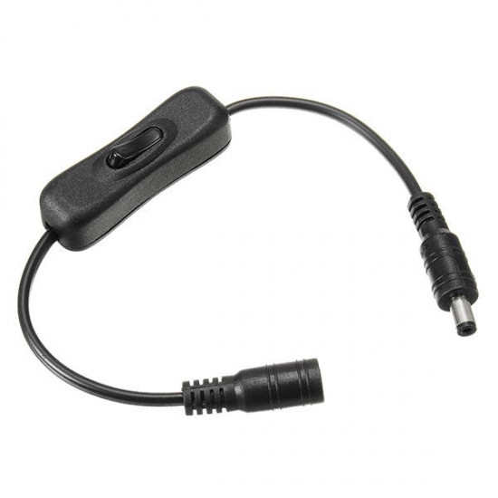 5.5x2.1mm DC Connector Switch Power Plug Cord For LED Strip 5.5x2.1mm DC Connector Switch Power Plug Cord For LED Strip
