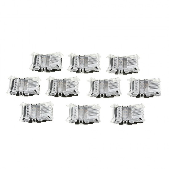 5M 4-Pin Extension Wire Cable + 10PCS 4Pin 10mm No Weld Connector For 3528 5050 RGB LED Strip Light 5M 4-Pin Extension Wire Cable + 10PCS 4Pin 10mm No Weld Connector For 3528 5050 RGB LED Strip Light
