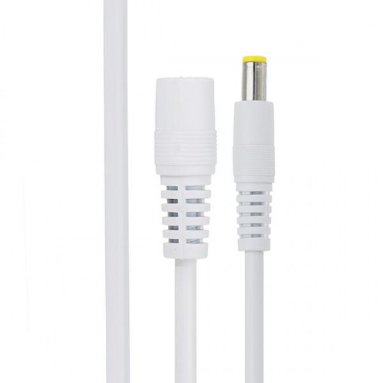 5M DC12V 5A 20AWG Power Cord Extension Wire Cable Connector Female to Male 5.5*2.1mm 5M DC12V 5A 20AWG Power Cord Extension Wire Cable Connector Female to Male 5.5*2.1mm