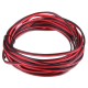 5M Extension Cable Wire + 10PCS 2Pin 8mm Wire Connector for 5050 3528 Single Color LED Strip Light