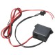 5PCS DC12V LED Strip Light Controller For 1-10M El Wire Glow Flexible Neon Decor