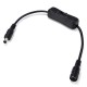 5PCS 30CM 5.5X2.1mm DC Power Supply Connector Switch Cable for 5050 3528 LED Strip Light