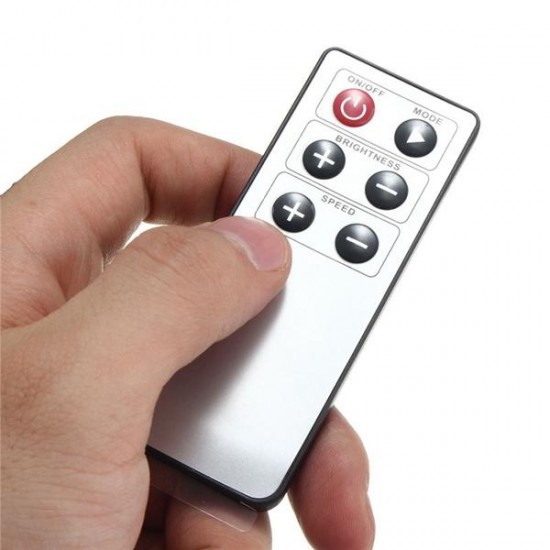 6 Keys Wireless Remote Controller For RGB 3528 5050 5630 LED Strip Light 12-24V