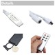 6 Keys Wireless Remote Controller For RGB 3528 5050 5630 LED Strip Light 12-24V