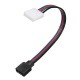 8MM 4 Pin Female Connector No Soldering Cable for 3528 5050 RGB LED Strip Light 8MM 4 Pin Female Connector No Soldering Cable for 3528 5050 RGB LED Strip Light
