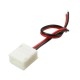 8mm/10mm Width One Terminal Connector with Wire Waterproof for Single Color LED Strips 8mm/10mm Width One Terminal Connector with Wire Waterproof for Single Color LED Strips