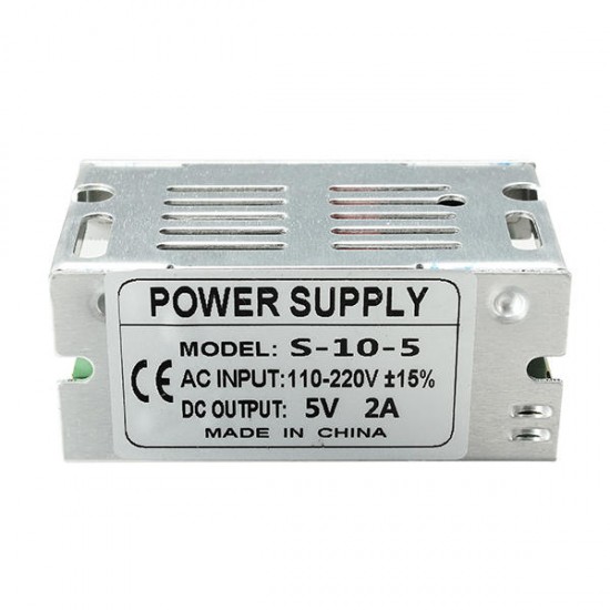 AC 110-220V To DC 5V 2A 10W Driver Switch Power Supply Transformer For LED Strip Light AC 110-220V To DC 5V 2A 10W Driver Switch Power Supply Transformer For LED Strip Light