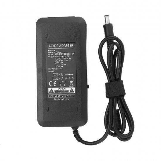 AC100-240V 120W Adjustable Power Adapter Universal Charger with 10pcs Swappable Connector AU Plug