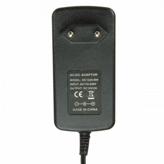 AC100-240V Converter Adapter To 2A 24W Power Supply For LED Strip