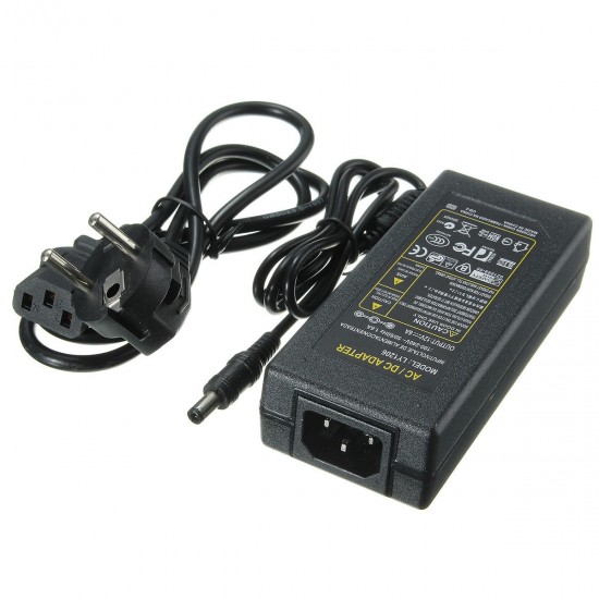 AC100-240V To DC12V 6A 72W Power Supply Adapter for LED Strip Light