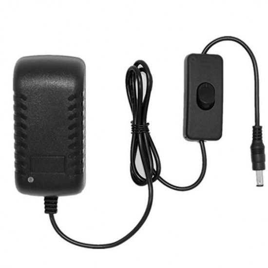 AC100-240V to DC12V 30W 3A EU US Plug Power Supply with On/Off Switch for LED Strip Light AC100-240V to DC12V 30W 3A EU US Plug Power Supply with On/Off Switch for LED Strip Light