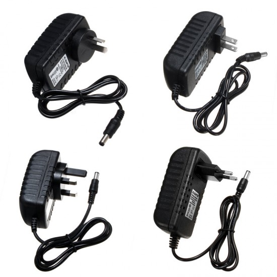 AC100-240V to DC12V 3A 36W EU US UK AU Plug Power Supply Adapter for LED Strip Light 5.5*2.1mm AC100-240V to DC12V 3A 36W EU US UK AU Plug Power Supply Adapter for LED Strip Light 5.5*2.1mm