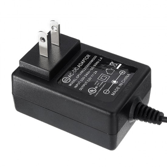 AC100V-240V To DC12V 2A Lighting Transformer Power Supply Adapter Converter Charger for LED Strip Light