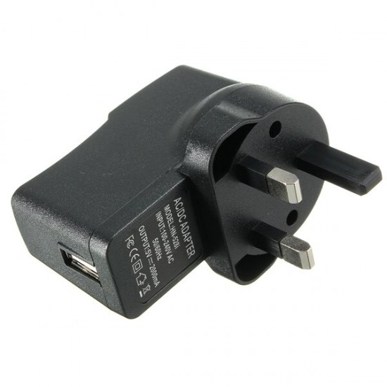 AC100V-240V To DC5V 2A 10W USB Power Supply Adapter Travel Home Wall Charger AC100V-240V To DC5V 2A 10W USB Power Supply Adapter Travel Home Wall Charger