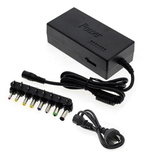 AC110-240V To DC12-24V 96W Power Adapter Universal Charger AU Plug with 8PCS Swappable Connectors AC110-240V To DC12-24V 96W Power Adapter Universal Charger AU Plug with 8PCS Swappable Connectors
