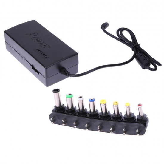 AC110-240V To DC12-24V 96W Power Adapter Universal Charger UK Plug with 8PCS Swappable Connectors AC110-240V To DC12-24V 96W Power Adapter Universal Charger UK Plug with 8PCS Swappable Connectors
