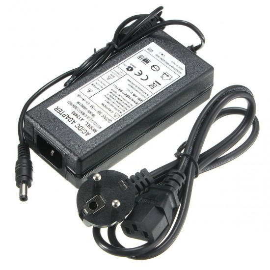 AC85-240V to DC24V 5A Power Supply Adapter Converter with 5.5*2.1mm Connector for LED Strip AC85-240V to DC24V 5A Power Supply Adapter Converter with 5.5*2.1mm Connector for LED Strip