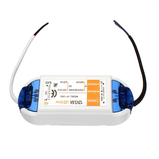 AC90-240V To DC12V 42W Power Supply LED Driver Lighting Transformer Switch for LED Strip Lights