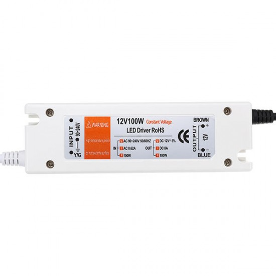 AC90-240V to DC12V 100W Power Supply Lighting Transformers Switching for LED Strip AC90-240V to DC12V 100W Power Supply Lighting Transformers Switching for LED Strip