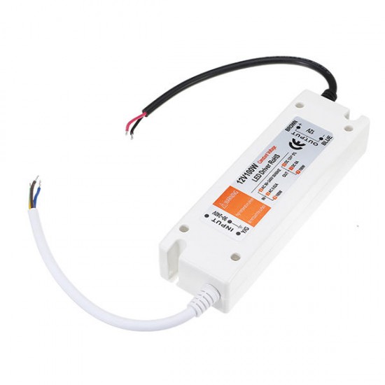 AC90-240V to DC12V 100W Power Supply Lighting Transformers Switching for LED Strip