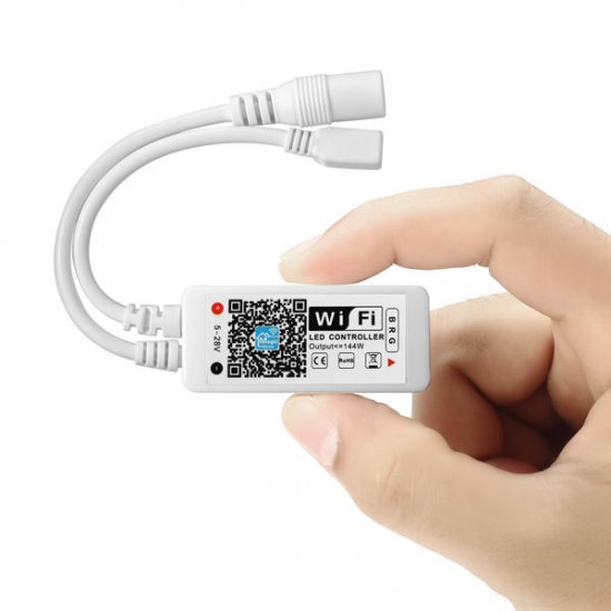 SL-LC 09 Super Mini LED WIFI APP Controller + RF Remote Control For RGB LED Strip DC9-28V SL-LC 09 Super Mini LED WIFI APP Controller + RF Remote Control For RGB LED Strip DC9-28V
