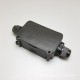 Black Plastic IP66 Waterproof 2Way Electrical Junction Box