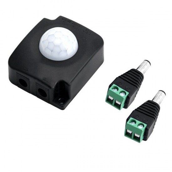 DC12-24V 10A Automatic Infrared PIR Motion Sensor Switch For LED Strip Light